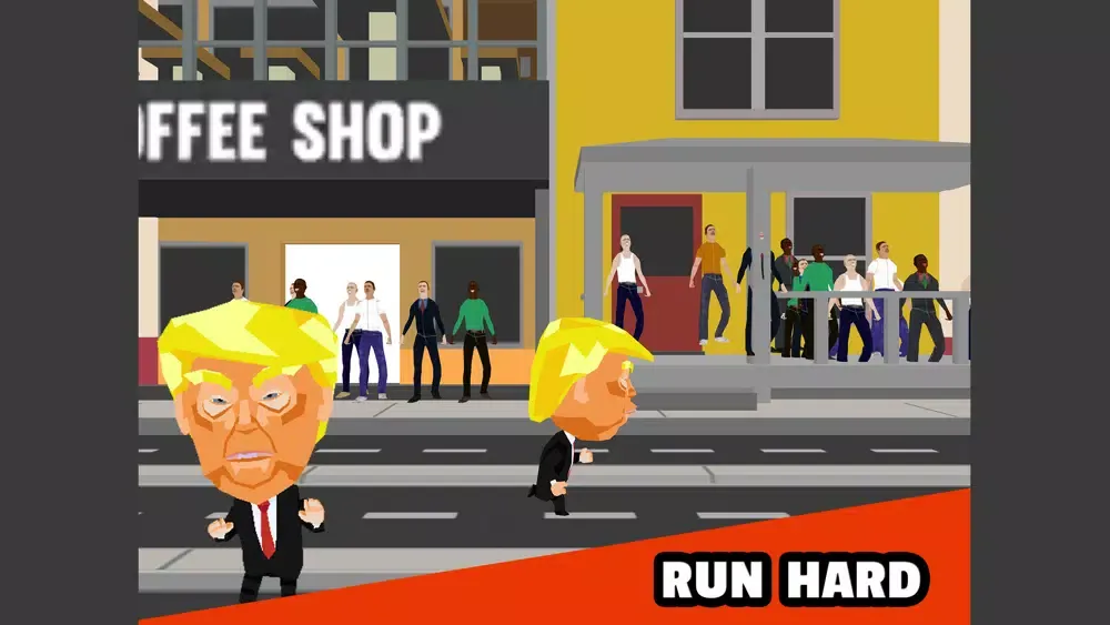 Ảnh chụp màn hình của Trump Run 3D