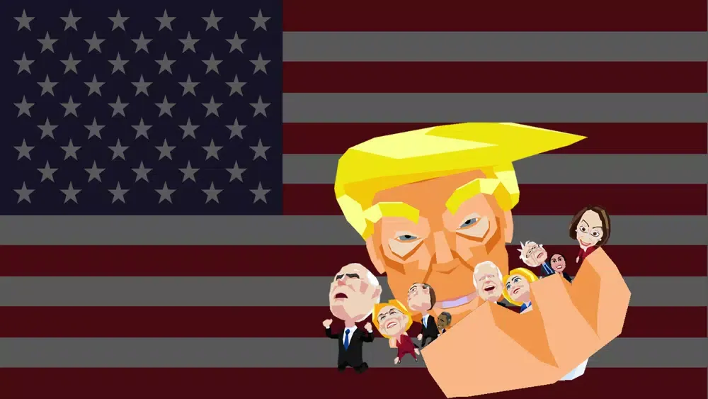 تصاویر Trump Train 2020