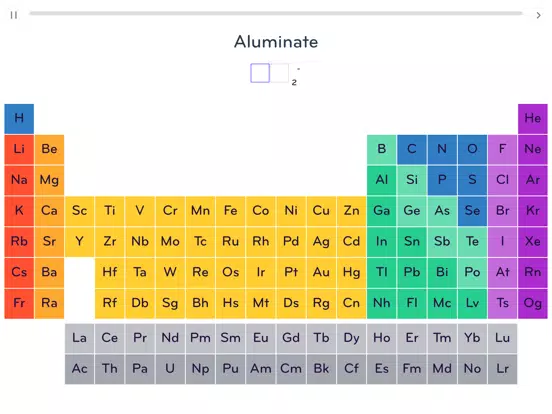 Tangkapan skrin Chemistry Longtail Education iPad 