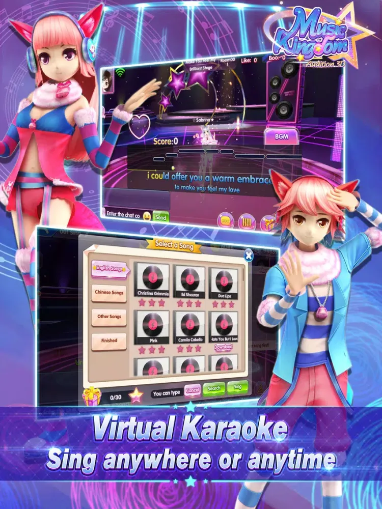 Music Kingdom-Audition 3D iPad 應用截圖