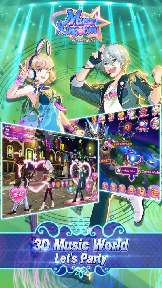 Music Kingdom-Audition 3D應用截圖
