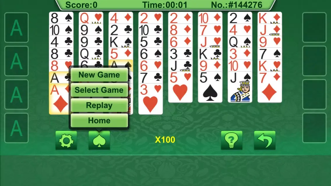 Card: Freecell سکرین شاٹس