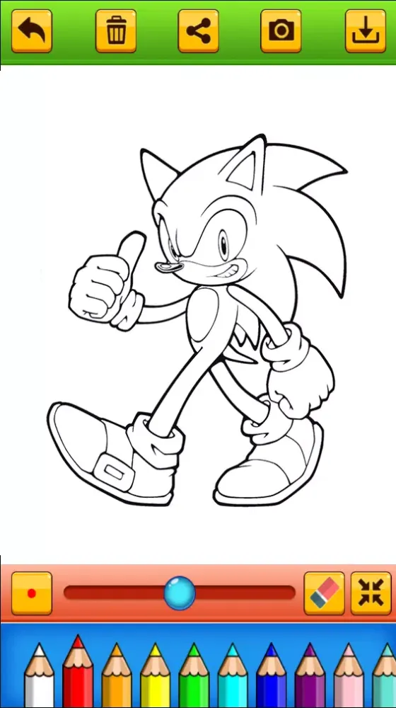 Coloring Book For Soni Offline应用截图