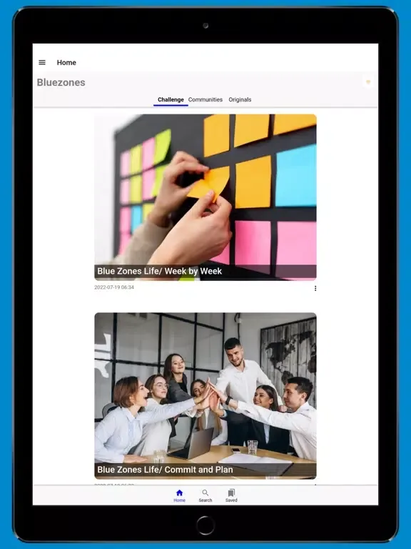 BlueZones 1 iPad 应用截图