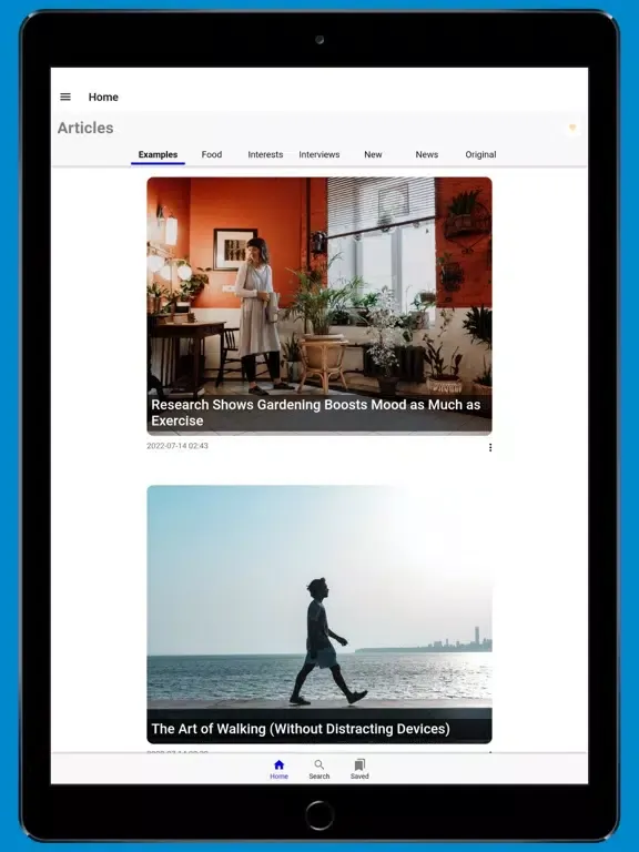 BlueZones 1 iPad 应用截图