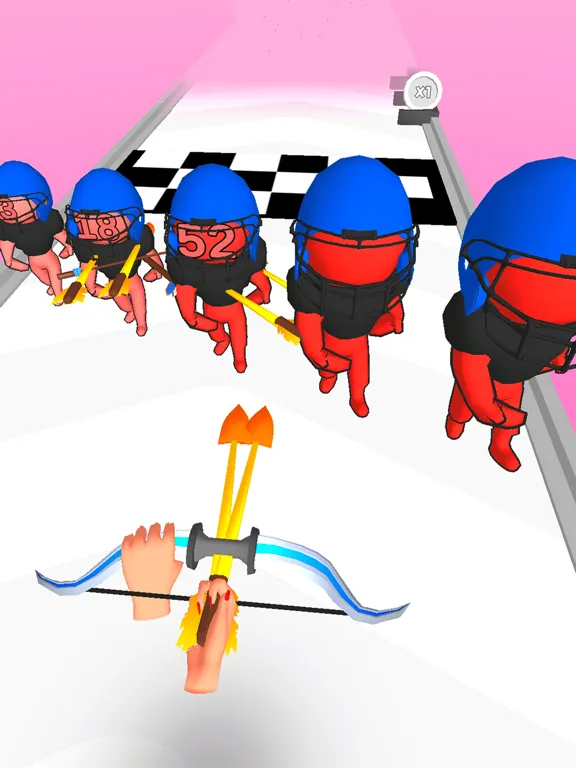 Captures d'écran de Bow Smash: Archery King iPad 