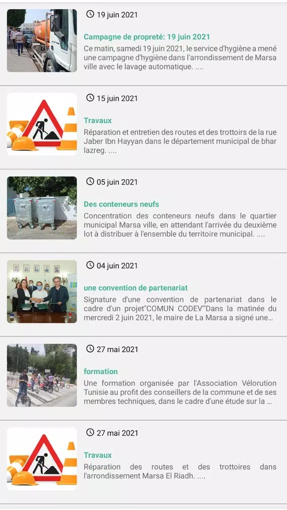 Marsa App Screenshots