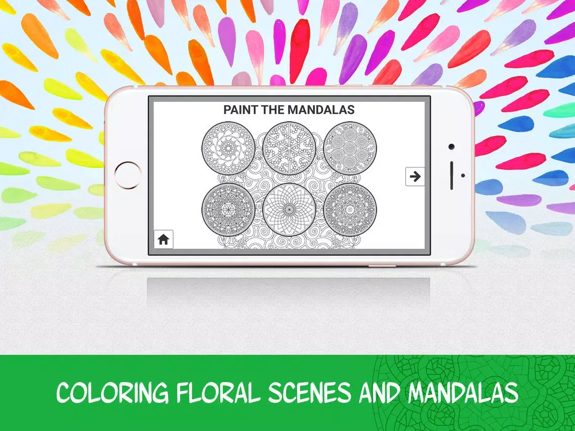 Screenshot di ColorMind: Coloring Book for Adults Who Believe in Magic iPad 