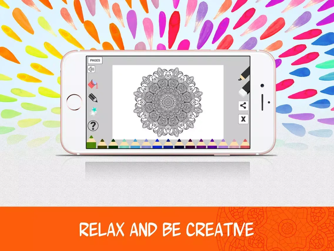 Screenshot di ColorMind: Coloring Book for Adults Who Believe in Magic iPad 
