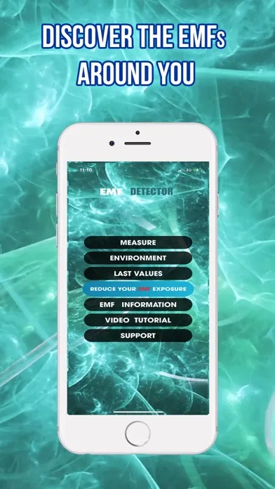 EMF Meter Scanner Detector Screenshots