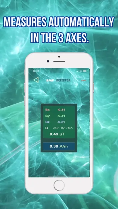 EMF Meter Scanner Detector Screenshots
