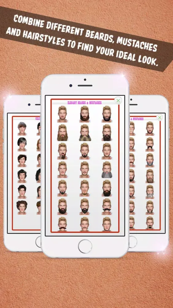 Styles For Men: Mustaches, Beards and Hairstyles应用截图