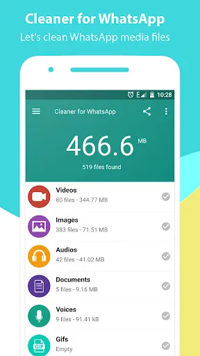Screenshot di Cleaner for WhatsApp