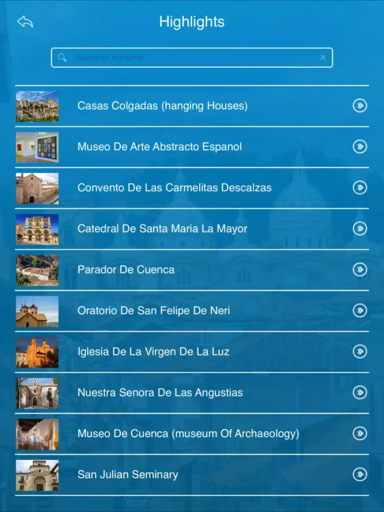 صور Cuenca Tourist Guide iPad 