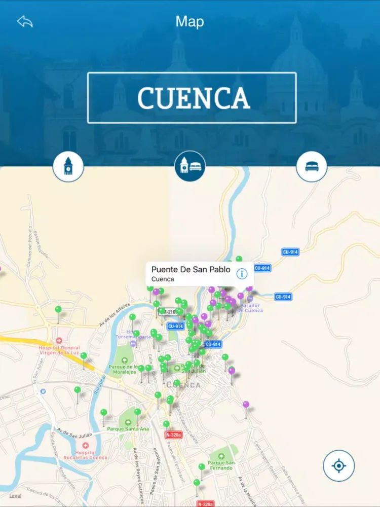 صور Cuenca Tourist Guide iPad 