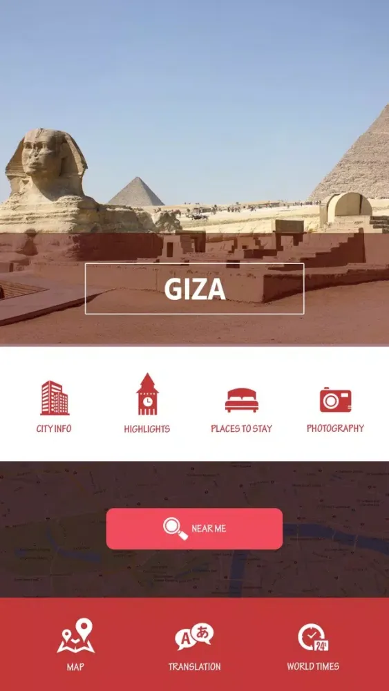 Screenshot di Giza Tourist Guide