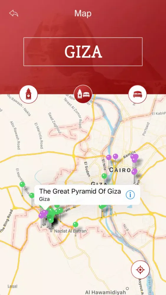 Screenshot di Giza Tourist Guide