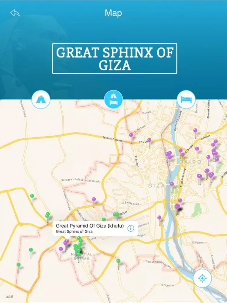Capturas de pantalla de Great Sphinx of Giza iPad 