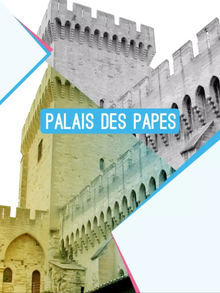 Tangkapan layar Palais des Papes iPad 