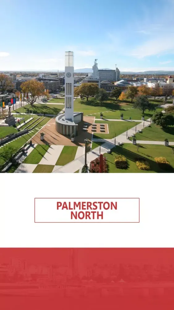 Capturas de tela do Palmerston North Tourist Guide