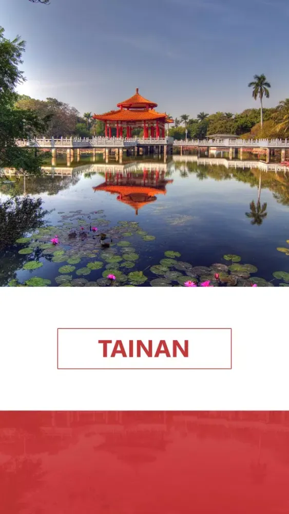 Capturas de tela do Tainan Tourist Guide