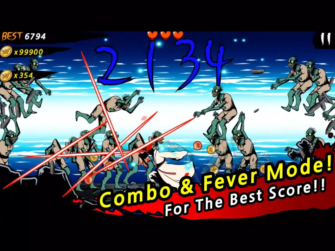 World Of Blade: Zombie Slasher iPad  Ekran Görüntüleri