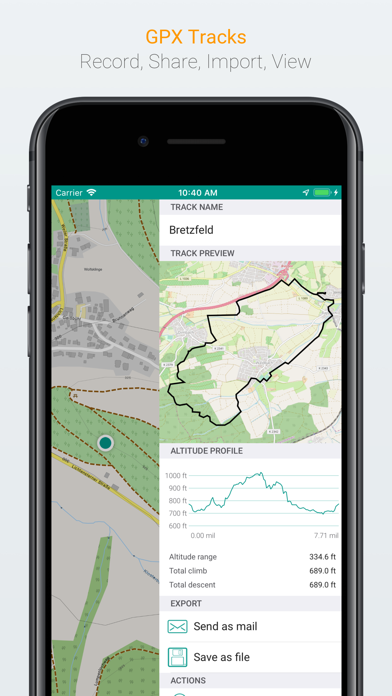 mAPP - Offline Mapping App স্ক্রিনশট