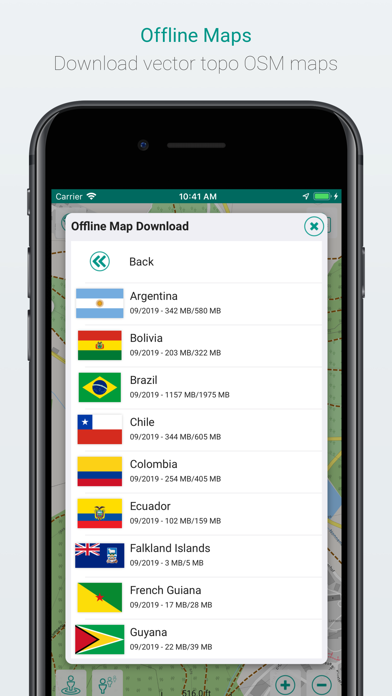 mAPP - Offline Mapping App স্ক্রিনশট