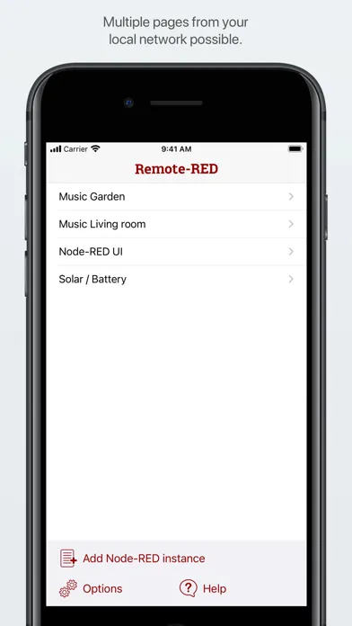 تصاویر Remote-RED
