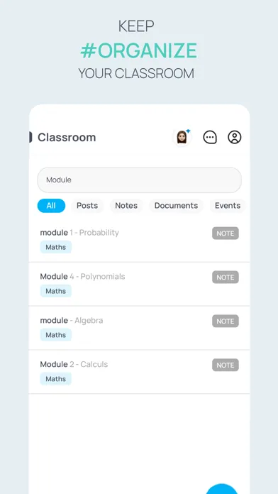 Classteam: Organize Classrooms سکرین شاٹس