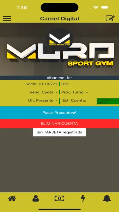 Zrzuty ekranu Muro Sport Gym