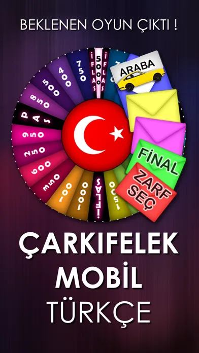 Ảnh chụp màn hình của Çarkıfelek Türkçe Mobil