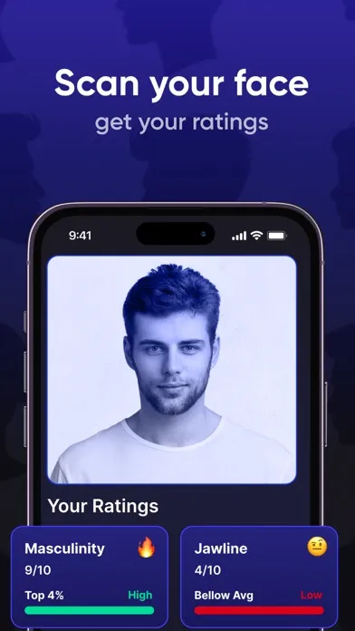 Capturas de tela do Look MAX: AI Face Rating, Umax