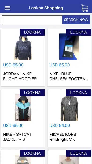 Tangkapan layar Lookna Shopping