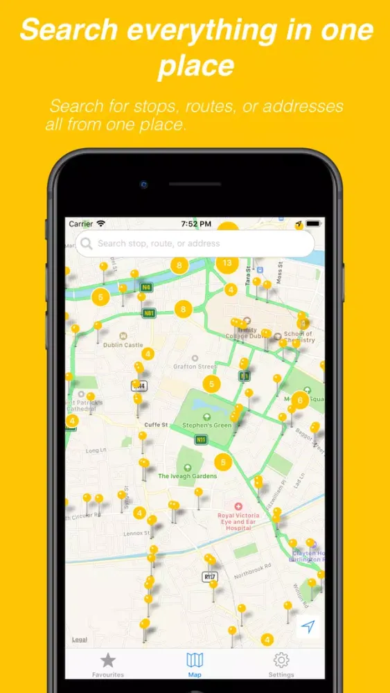 Busasaurus - Dublin bus app應用截圖