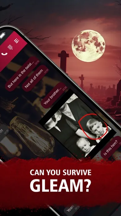 Скриншоты Gleam - Interactive chat story