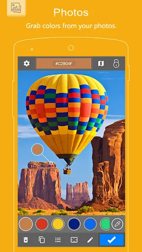 Color Grab (color detection) Screenshots