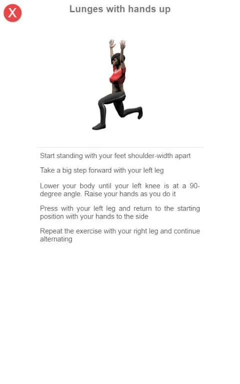Home workout应用截图