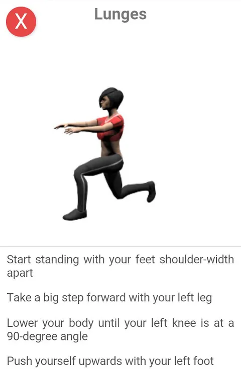 Home workout应用截图