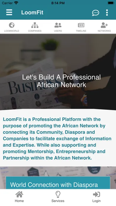 LoomFit: African Network سکرین شاٹس