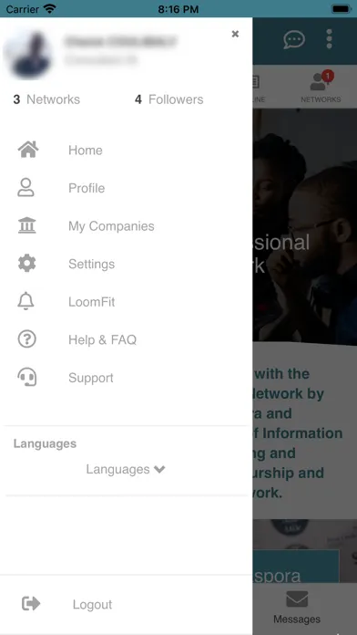 LoomFit: African Network سکرین شاٹس