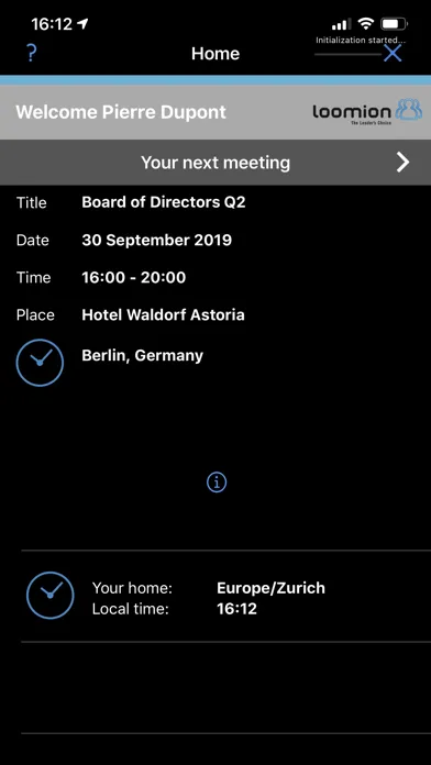 twelve mobile - Board Room Screenshots