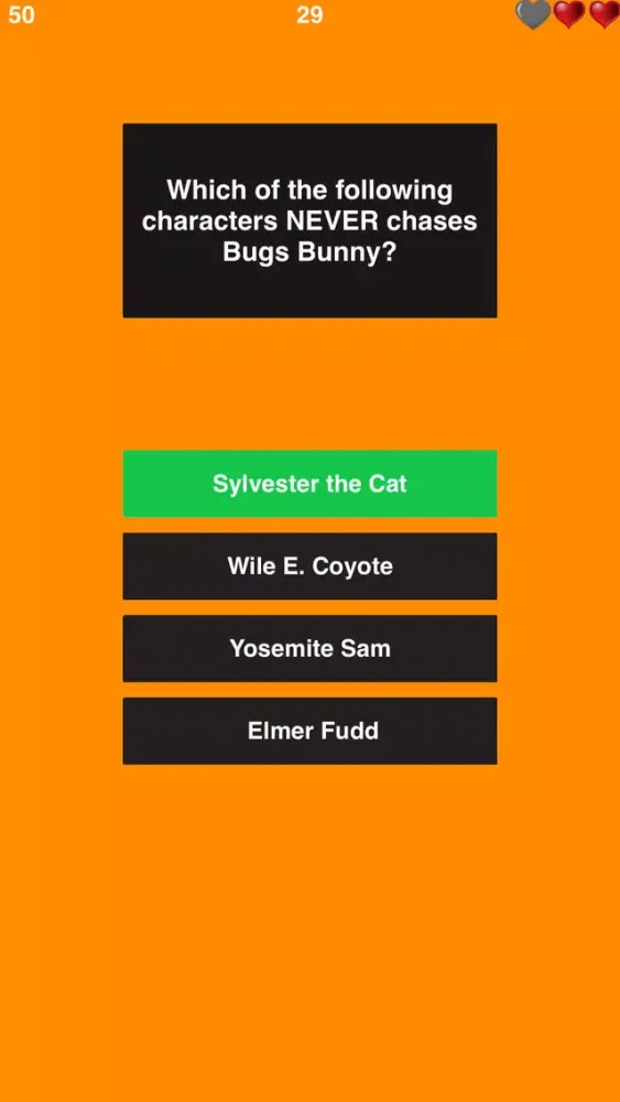 Trivia for Looney Tunes - Animated American Series Ekran Görüntüleri
