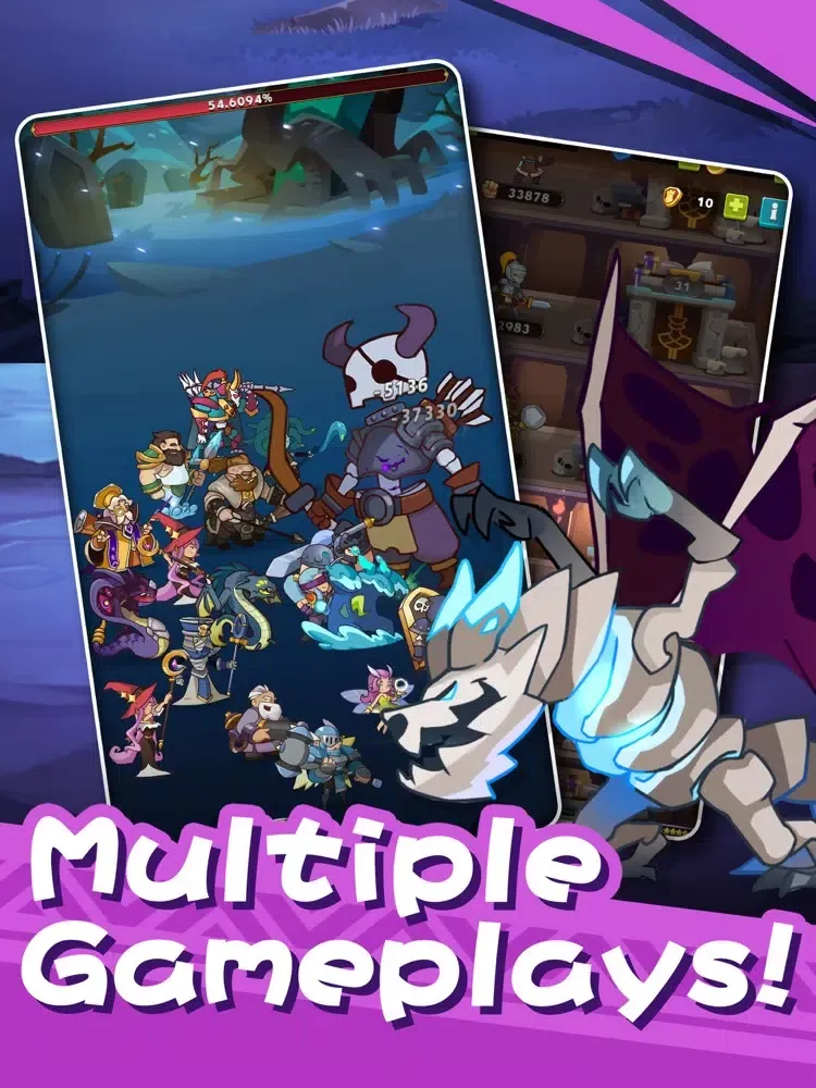 Zrzuty ekranu Hero Summoner - Idle Dungeon iPad 