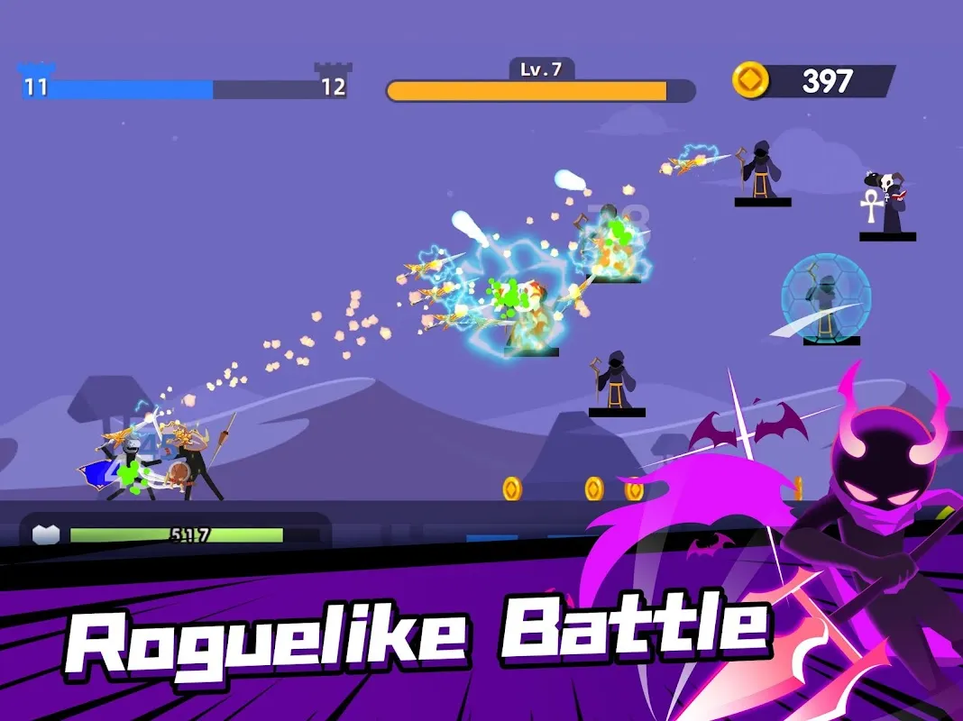 ภาพหน้าจอของ Stickman Master