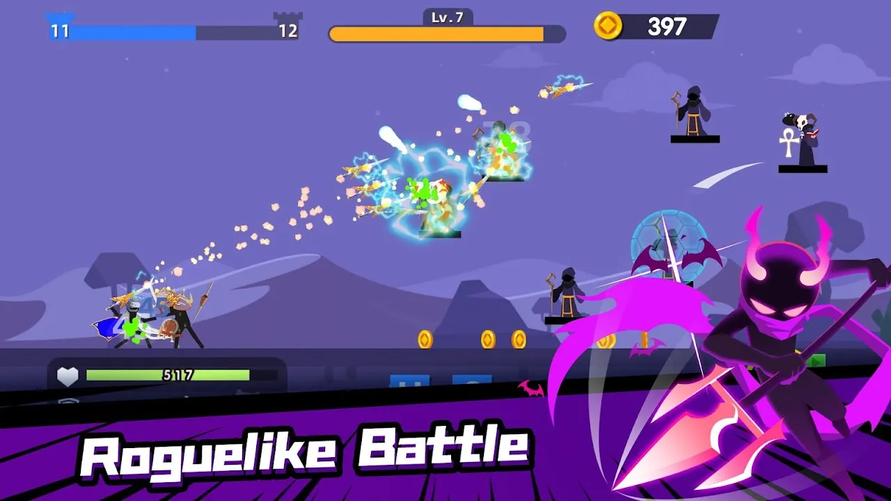 ภาพหน้าจอของ Stickman Master