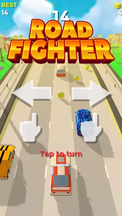 Capturas de pantalla de Road Fighter  - Crash & Coin