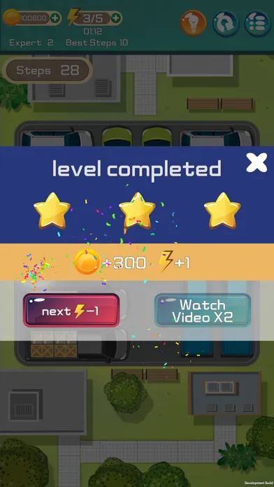 ภาพหน้าจอของ Parking out - Drive car game