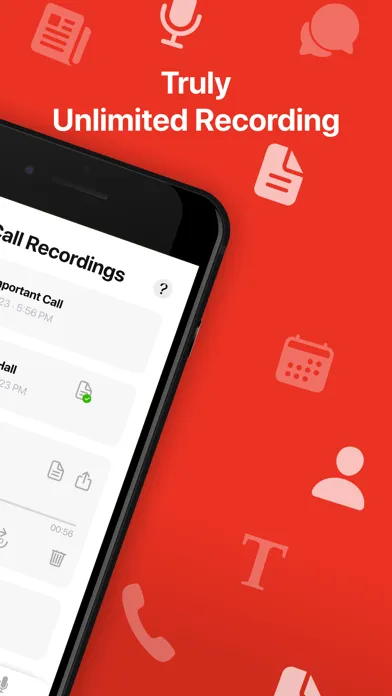 Zrzuty ekranu Phone Call Recorder Auto Rec