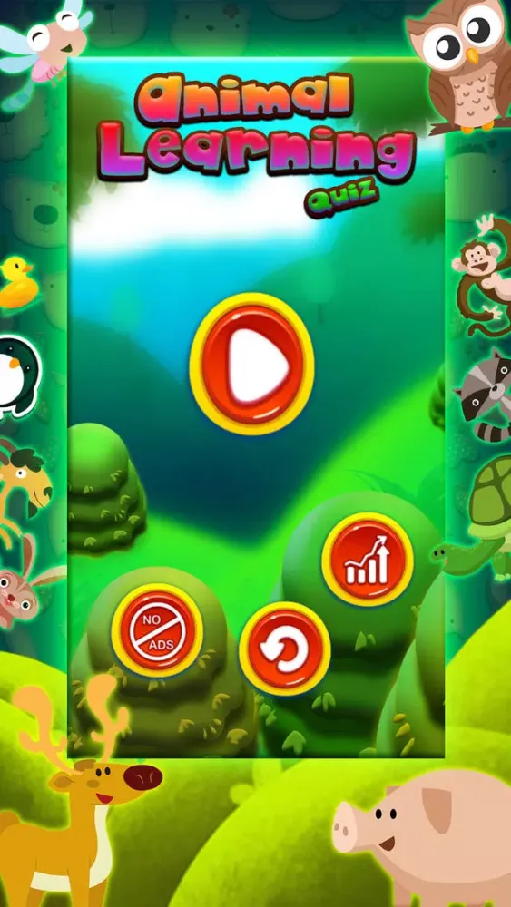 Preschool Cute Animal Learning Quiz Game for Babies and Toddlers Screenshots